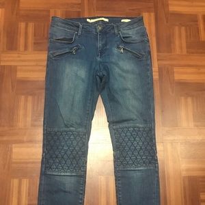 Zara Women’s Jeans Moto Style